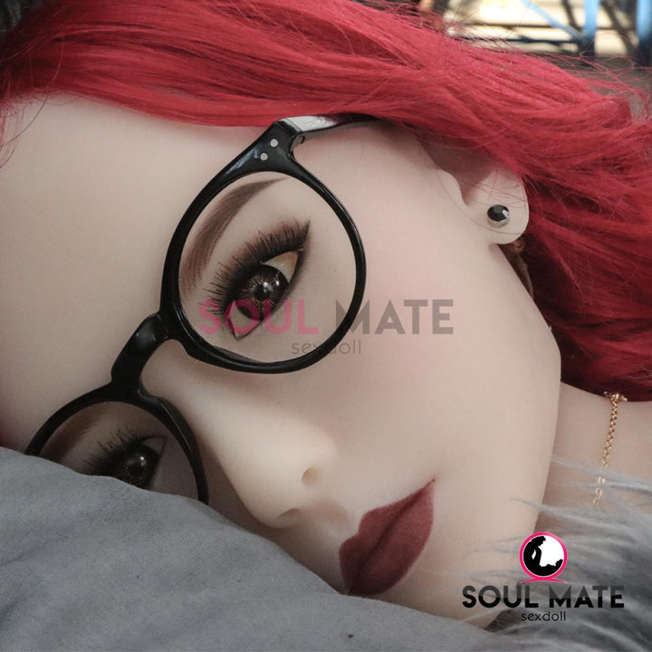 SoulMate Dolls - Emersyn Head - Sex Doll Heads - White - Lucidtoys