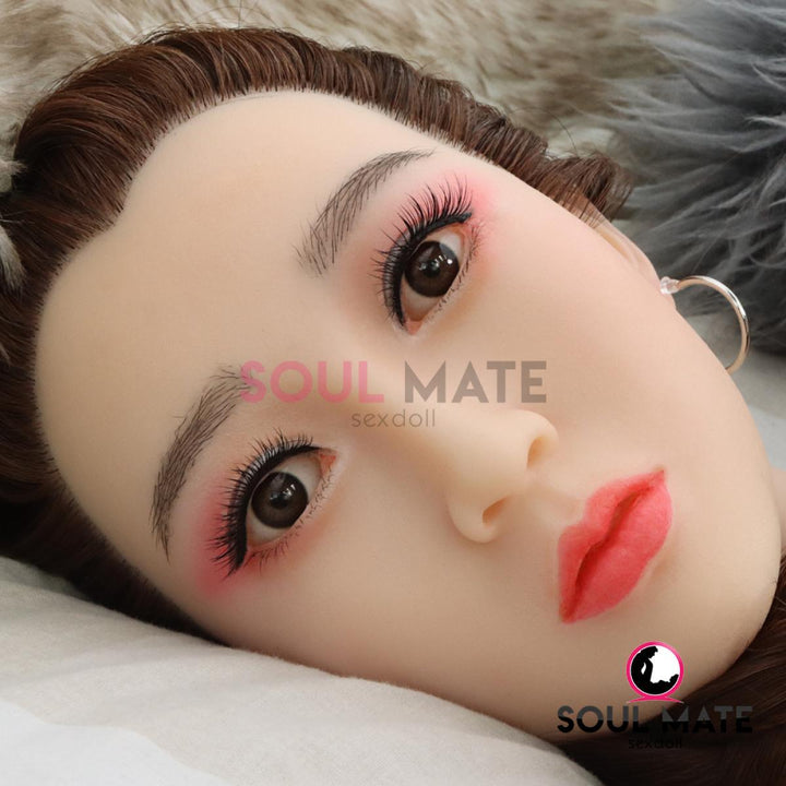 SoulMate Dolls - Silicone Jocelyn Head - Sex Doll Heads - White - Lucidtoys