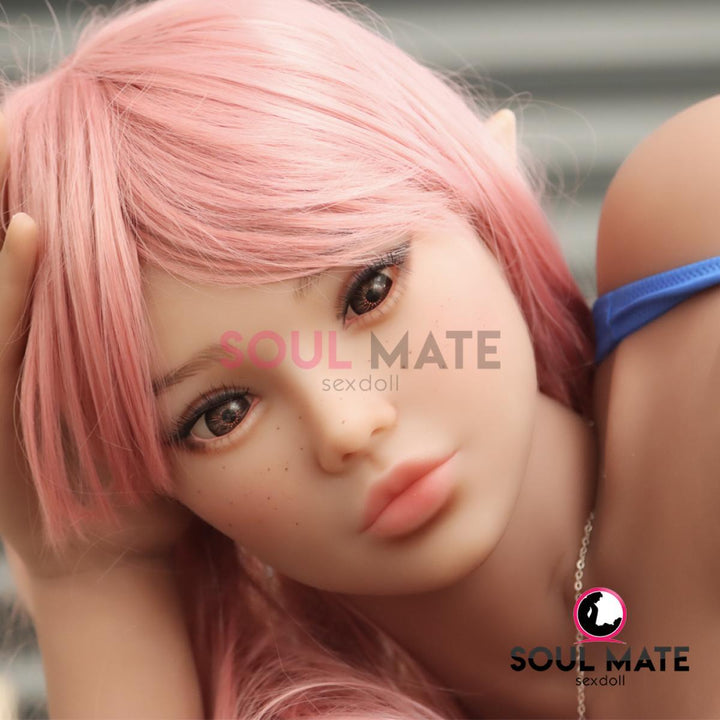 SoulMate - Diana Elf - Realistic Sex Doll - 148cm - Light Brown - Lucidtoys