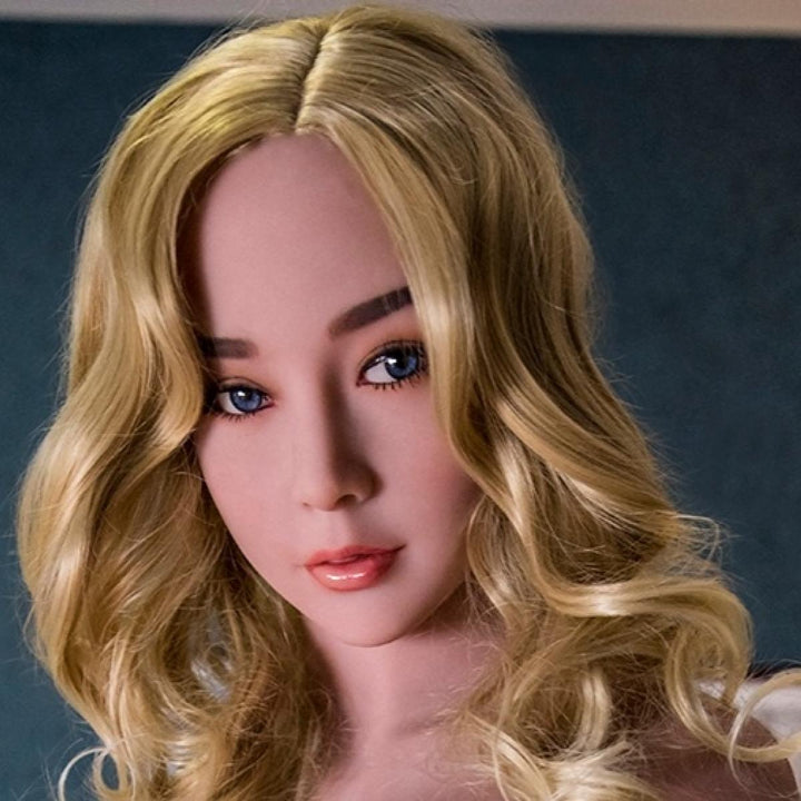 Firedoll - Avery - Sex Doll Head - M16 Compatible - Light-Tan - Lucidtoys