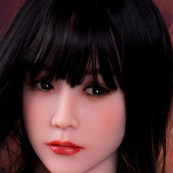 Firedoll - Amia - Sex Doll Head - M16 Compatible - Light Tan - Lucidtoys