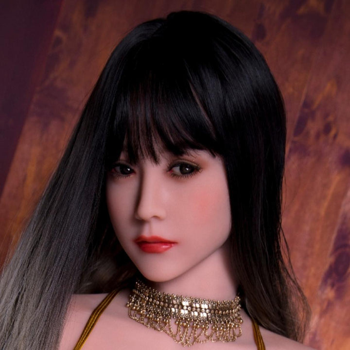 Firedoll - Amia - Sex Doll Head - M16 Compatible - Light Tan - Lucidtoys
