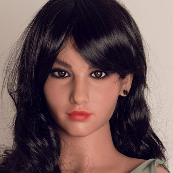 Firedoll - Annisa- Sex Doll Head - M16 Compatible - Light Tan - Lucidtoys