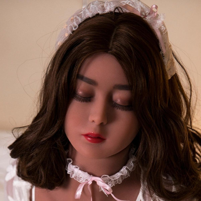 Firedoll - Georgina - Sex Doll Head - M16 Compatible - Light-Tan video