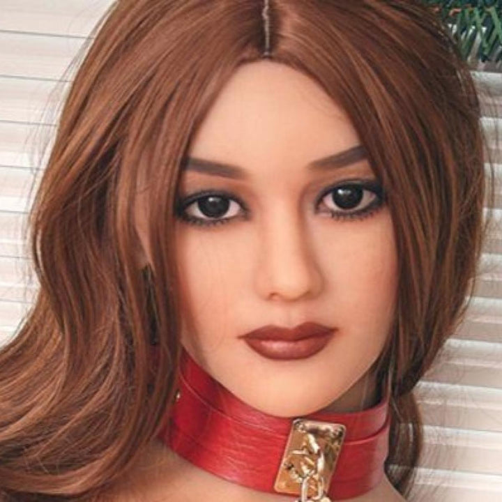 Neodoll Racy - Fiona - Sex Doll Head - M16 Compatible - Light Brown - Lucidtoys
