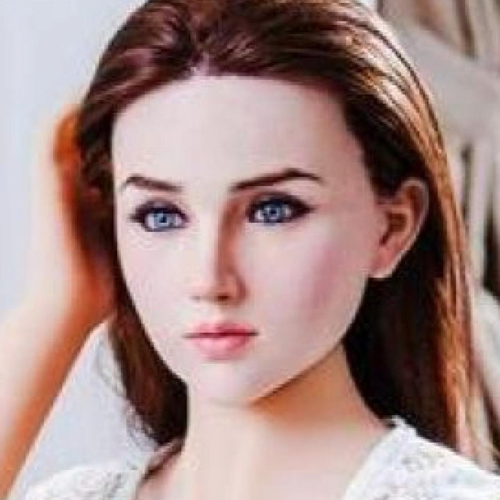 Neodoll Racy - Camille - Sex Doll Head - M16 Compatible - Light Brown - Lucidtoys