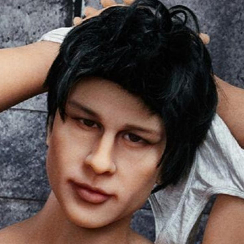 Neodoll Racy Charles - Realistic Sex Doll Head - M16 Compatible - Tan video