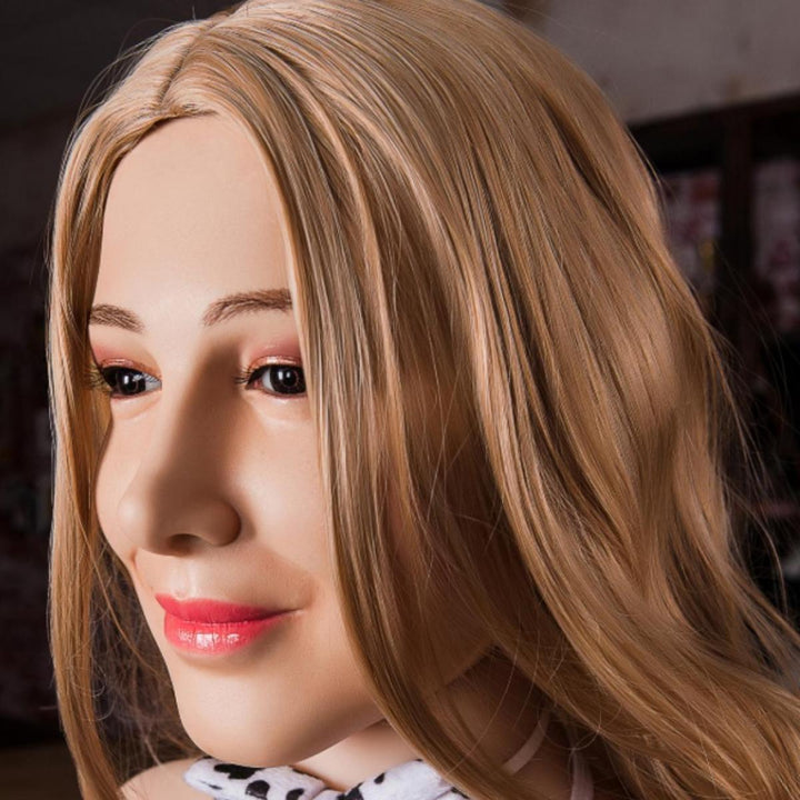 XYDoll Head - Bess - Realistic Sex Doll Head- M16 Compatible - Natural - Lucidtoys