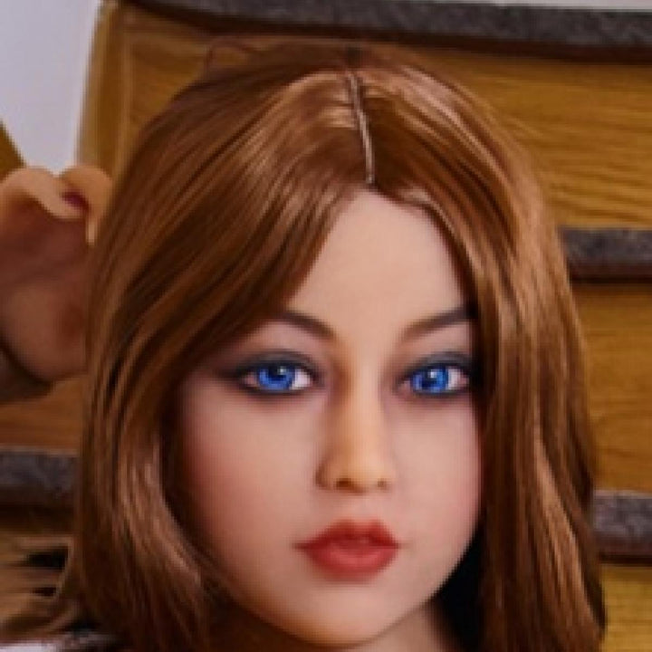 Neodoll Racy - 81 - Sex Doll Head - M16 Compatible - Tan - Lucidtoys