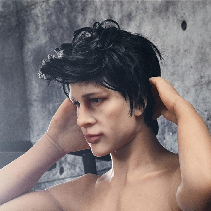Neodoll Racy Wig - Charles Black - Male - Sex Doll Hair - Black Lucidtoys Neodoll Racy Wig - Charles Black - Male - Sex Doll Hair - Black Lucidtoys
