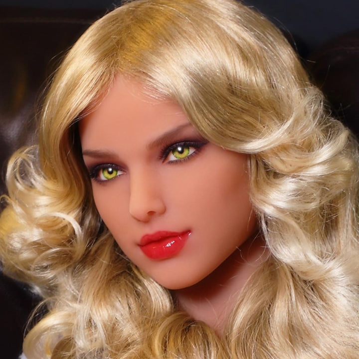 Firedoll - Holly - Sex Doll Head - M16 Compatible - Light Tan - Lucidtoys