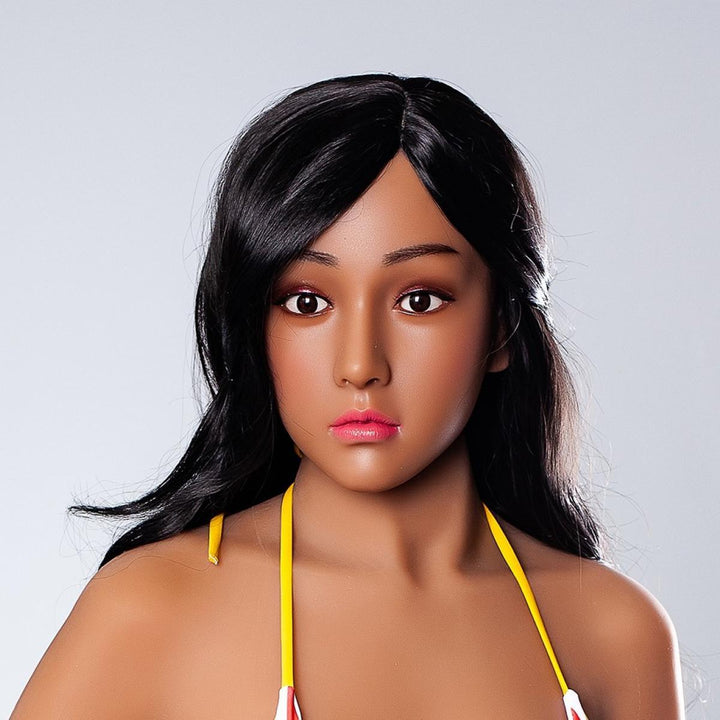 XY Doll Wig - Sex Doll Hair - Black - Straight - Lucidtoys