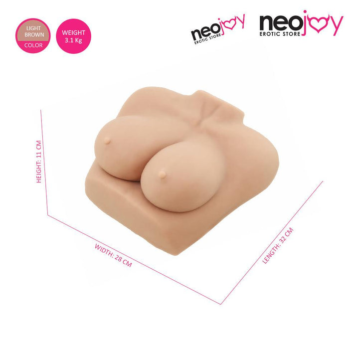Neojoy Meghan Breast - Brown - Lucidtoys