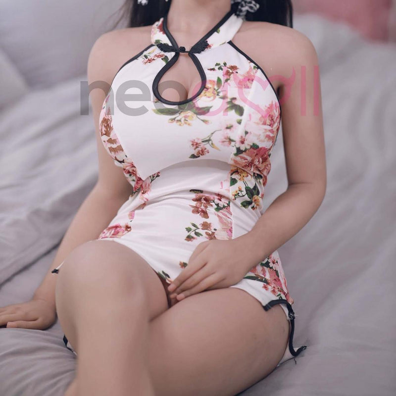 Neodoll Sugar Babe - Sex Doll Body Part - Gel Breast - White - 166cm video