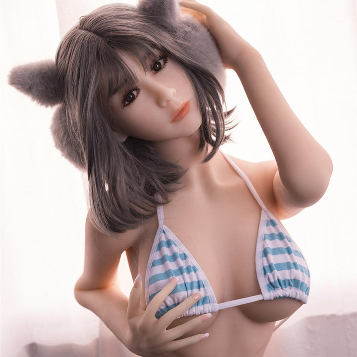 Neodoll Finest - 144 - Sex Doll Head - M16 Compatible - Tan - Lucidtoys