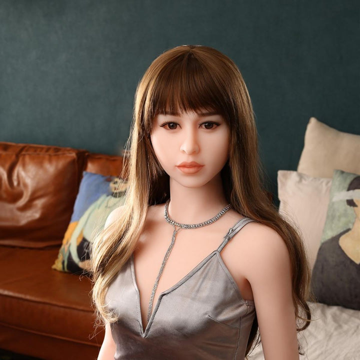 Neodoll Racy Yumi - Realistic Sex Doll Head - White - Lucidtoys