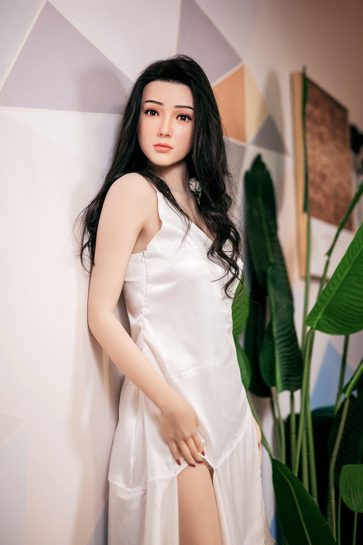 XYDoll - Xia - Silicone TPE Hybrid Sex Doll - 168cm - Implanted Black Hair - Natural - Lucidtoys