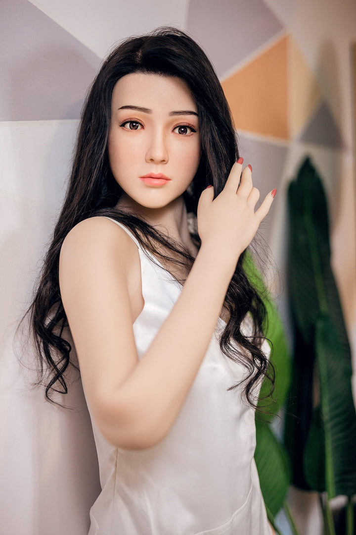 XYDoll - Xia - Silicone TPE Hybrid Sex Doll - 168cm - Implanted Black Hair - Natural - Lucidtoys