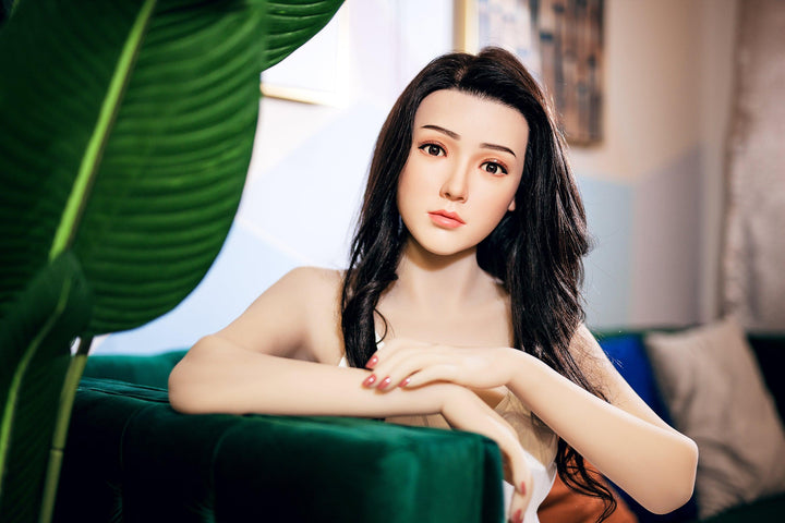 XYDoll - Xia - Silicone TPE Hybrid Sex Doll - 168cm - Implanted Black Hair - Natural - Lucidtoys