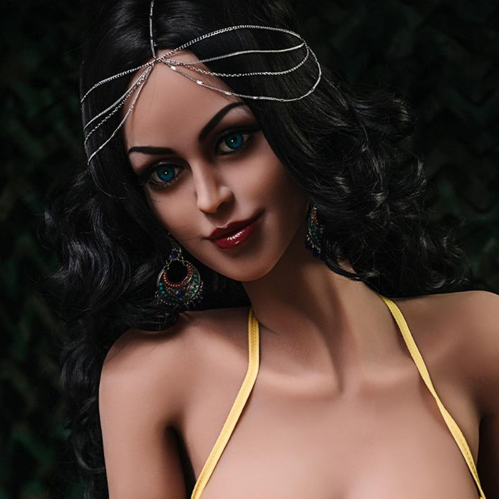 Neodoll Finest - Monica - Sex Doll Head - Light Tan - Lucidtoys