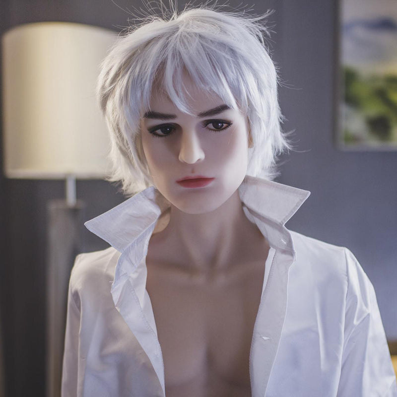 Neodoll Sugar Babe - BILL - Male Sex Doll Head - Natural video