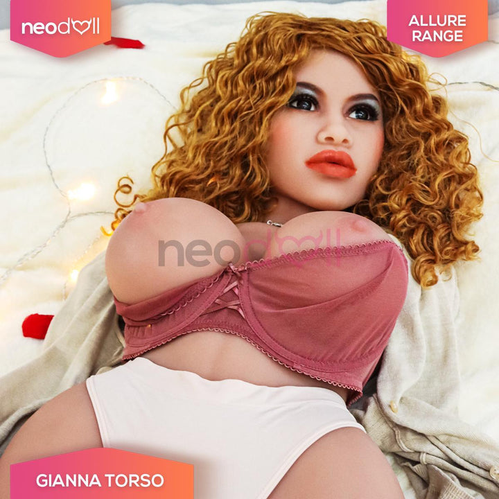 Allure Sex Doll Torso - Gianna Head & Torso - Tan - Lucidtoys