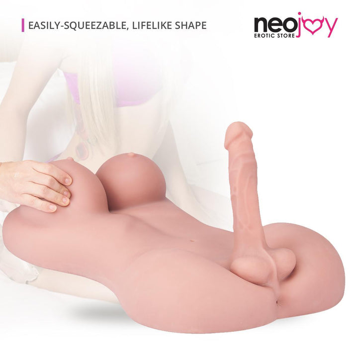 Neojoy - Lady-Boy Transgender Shemale Sex Doll 10.2 kg (Latin Color) - Lucidtoys