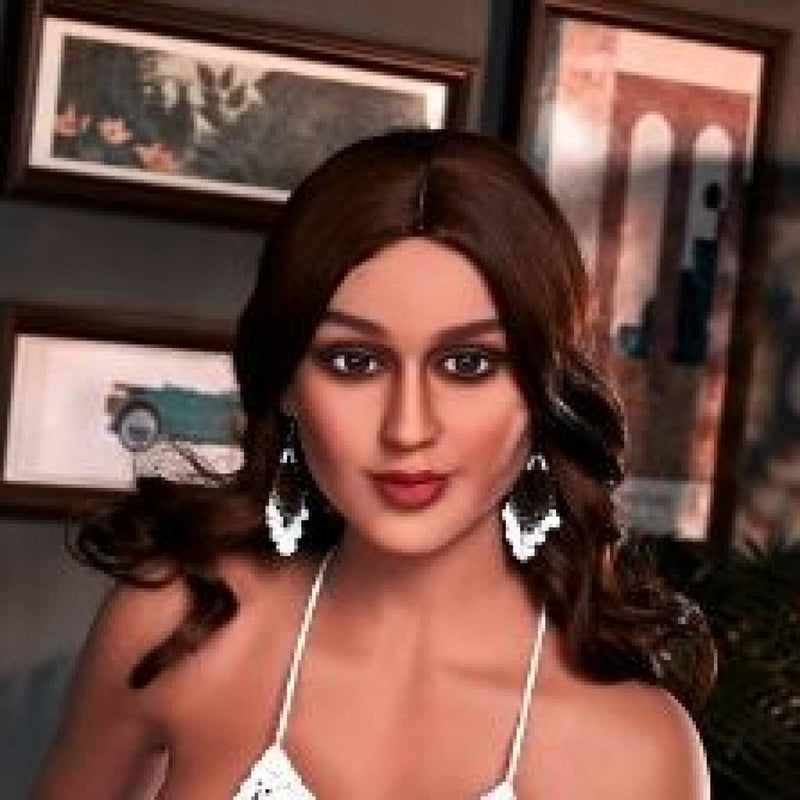 Neodoll Racy Jessica - Sex Doll Head - Brown video