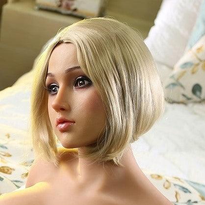 Neodoll Girlfriend Aubrey - Sex Doll Silicone Head - M16 Compatible - Tan - Lucidtoys