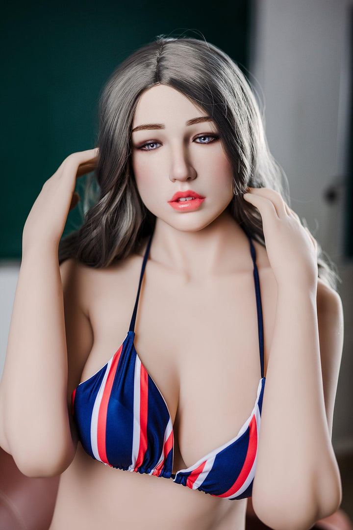 XYDoll - Stacy - Silicone TPE Hybrid Sex Doll - Gel Breast - 170cm- Natural - Lucidtoys