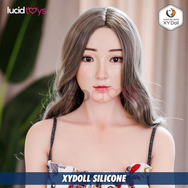 XYDoll - Janny - Silicone Sex Doll Head - Natural - Lucidtoys