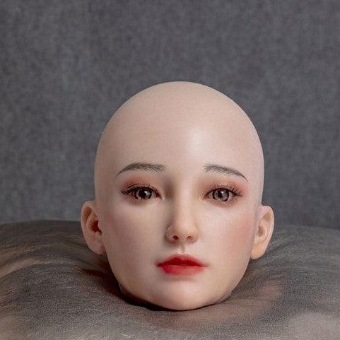 IL - Ellan - Silicone Sex Doll Head - M16 Compatible - Tan - Lucidtoys