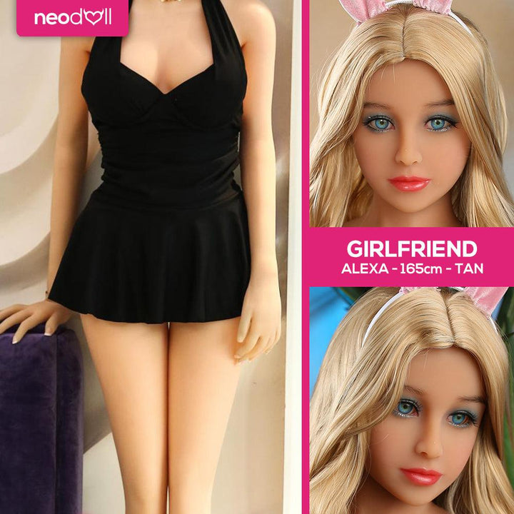 Neodoll Girlfriend Alexa - Realistic Sex Doll - 165cm - Tan - Lucidtoys