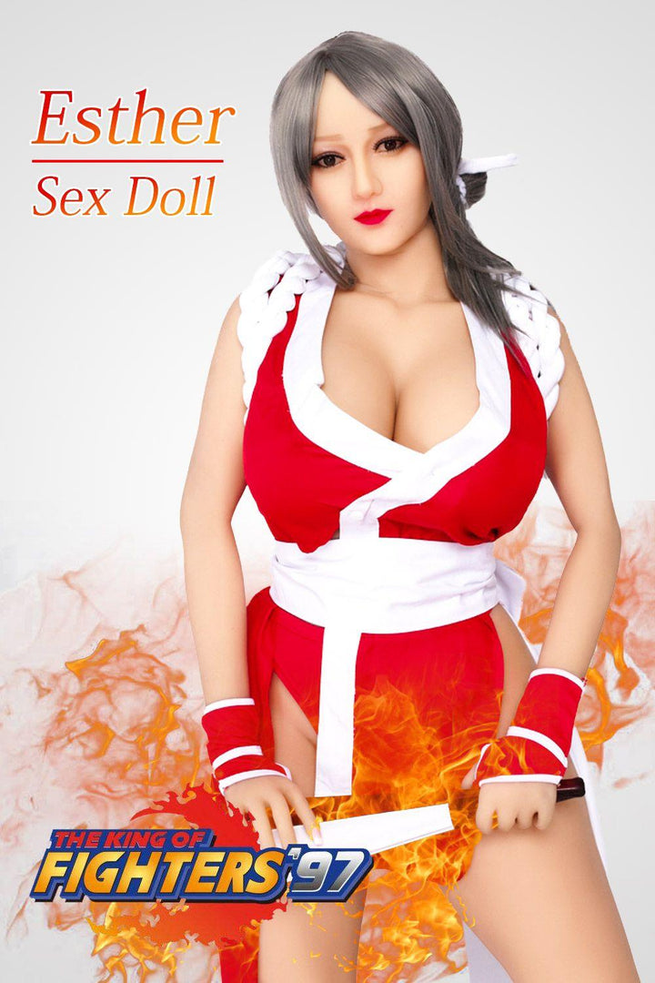 Climax Doll - Kamila - Realistic Sex Doll - Gel Breast - Fat Body - 160cm - White - Lucidtoys