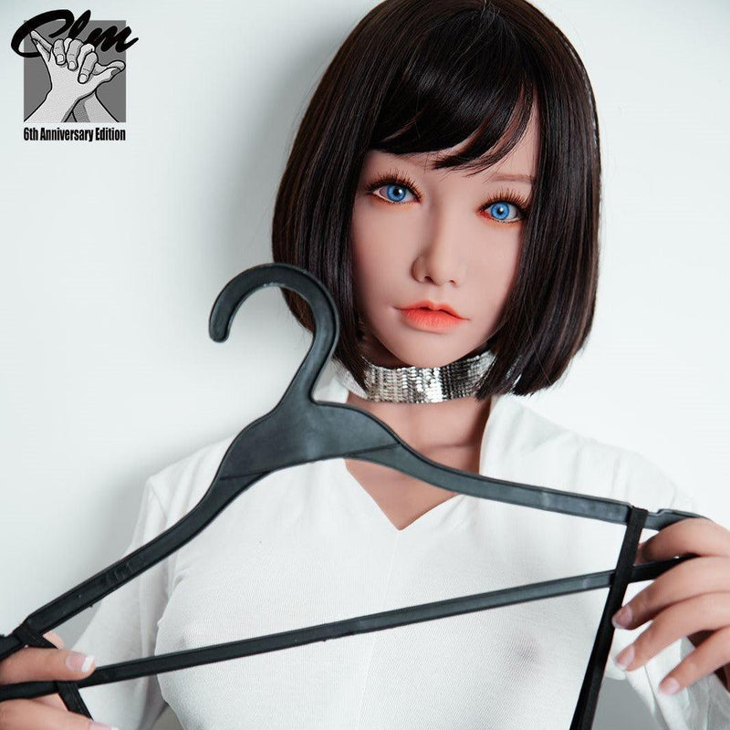 Climax Doll June - Sex Doll Head - Tan video
