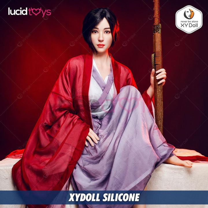 XYDoll - Fei - Silicone TPE Hybrid Sex Doll - 158cm- Natural - Lucidtoys