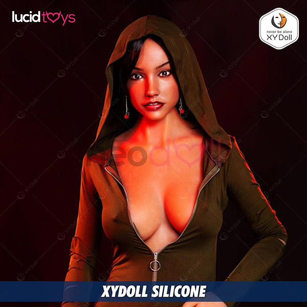 XY - Alma - Silicone Sex Doll Head - M16 Compatible - Natural - Lucidtoys