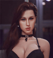 Neodoll Sugar Babe - Ariah - Silicone Sex Doll Head - Implanted Hair - Silicone Colour video