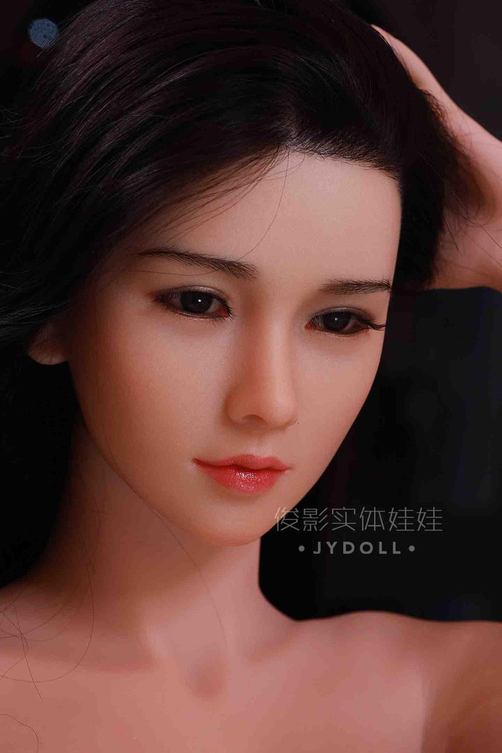 Neodoll Sugar Babe - Ariyah - Silicone Sex Doll Head - Implanted Hair - Silicone Colour - Lucidtoys