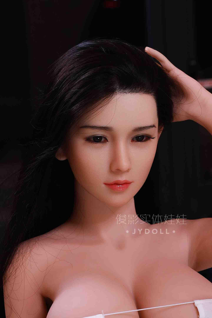 Neodoll Sugar Babe - Ariyah - Silicone Sex Doll Head - Implanted Hair - Silicone Colour - Lucidtoys