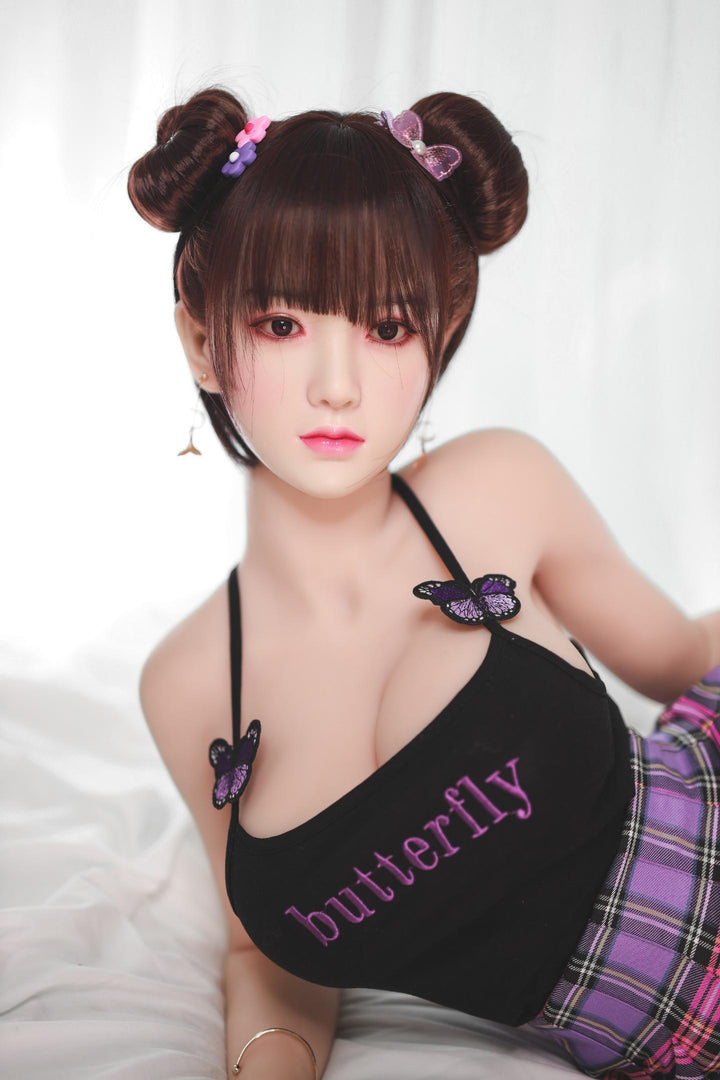 Neodoll Sugar Babe - Jacqueline - Silicone TPE Hybrid Sex Doll - 148cm - Implanted Hair - Silicone Colour - Lucidtoys