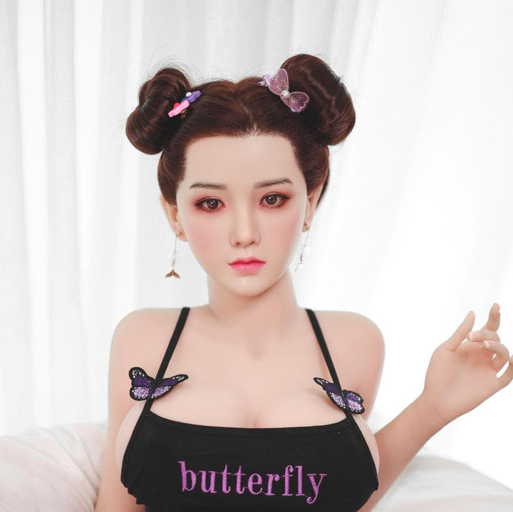 Neodoll Sugar Babe - Jacqueline - Silicone TPE Hybrid Sex Doll - 148cm - Implanted Hair - Silicone Colour - Lucidtoys