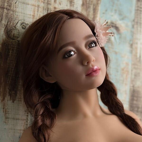 Neodoll Allure Rylee - Sex Doll Head - Tan - Lucidtoys