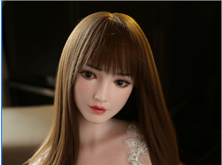Youqdoll - Mercy - Silicone Sex Doll Head - Natural - Lucidtoys