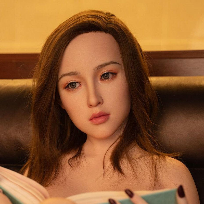 Zelex Silicone Doll Head G07-2 – Natural video
