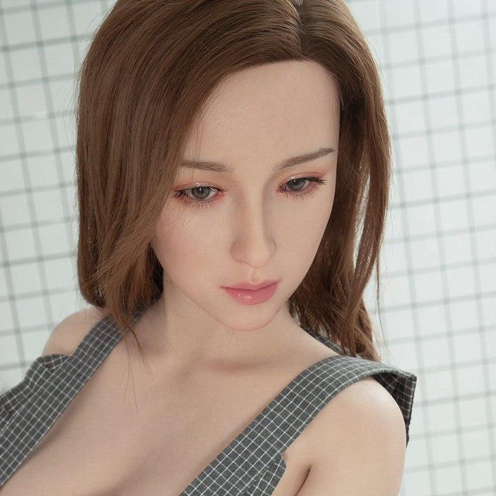 Zelex Doll - Gemma - Silicone Sex Doll Head - Natural - Lucidtoys