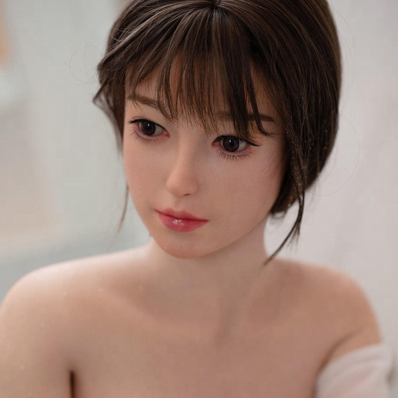 Zelex Silicone Doll Head G25-2 – Natural video