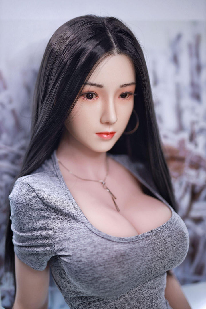 Neodoll Sugar Babe - Jade - Silicone TPE Hybrid Sex Doll - Gel Breast - 161cm - Silicone Colour - Lucidtoys