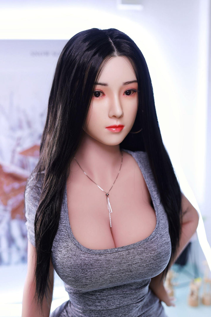 Neodoll Sugar Babe - Jade - Silicone TPE Hybrid Sex Doll - Gel Breast - 161cm - Silicone Colour - Lucidtoys