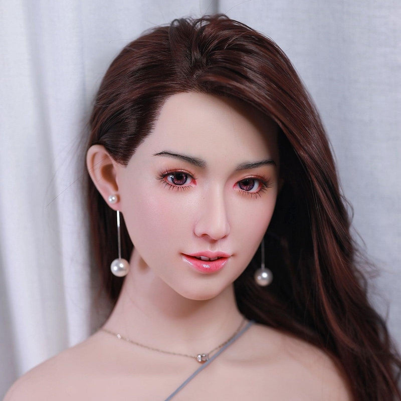Neodoll Sugar Babe - Kiara - Silicone Sex Doll Head - Implanted Hair - Silicone Colour video